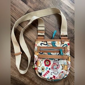 Iily bloom crossbody adjustable cat bag